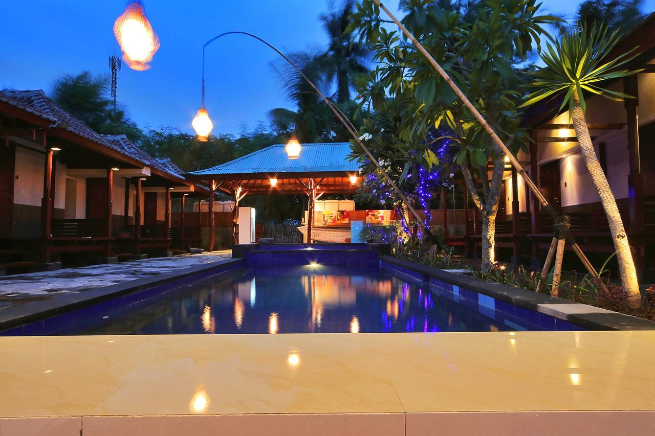 Sari Gili Bungalow Гили-Эйр Экстерьер фото