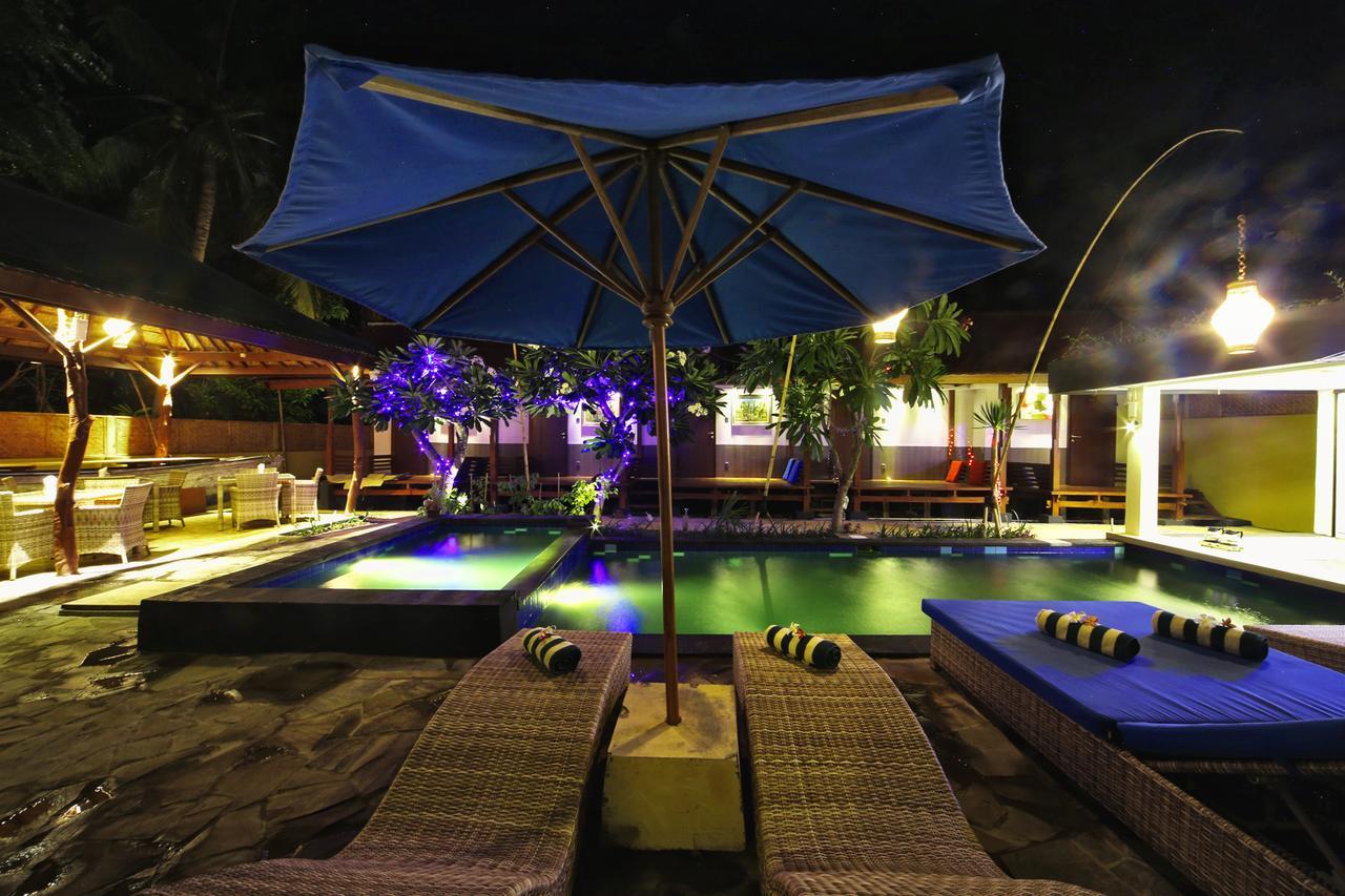 Sari Gili Bungalow Гили-Эйр Экстерьер фото